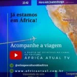 Primeiro dia em África