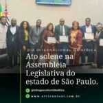 Ato solene na Assembléia Legislativa do Estado de São Paulo