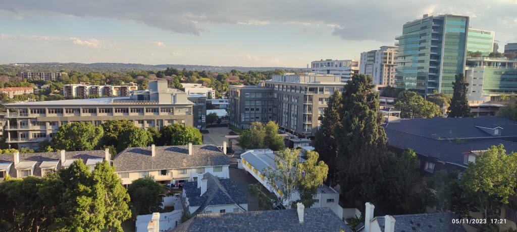 Linda imagem de Johanesburgo África do Sul.