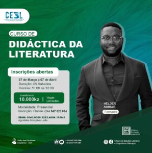 Curso de Didática da Literatura abre inscrições com formação presencial