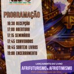 Lançamento  do livro Afrifuturismo e Afriotimismo